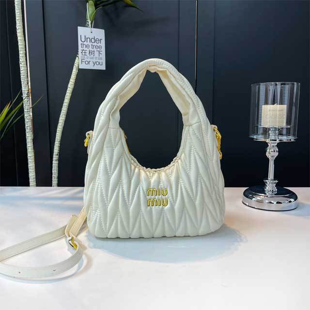 Metal Logo Leather Women Fashion Purses