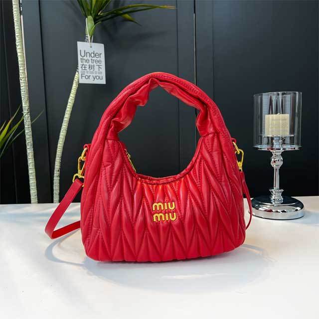 Metal Logo Leather Women Fashion Purses