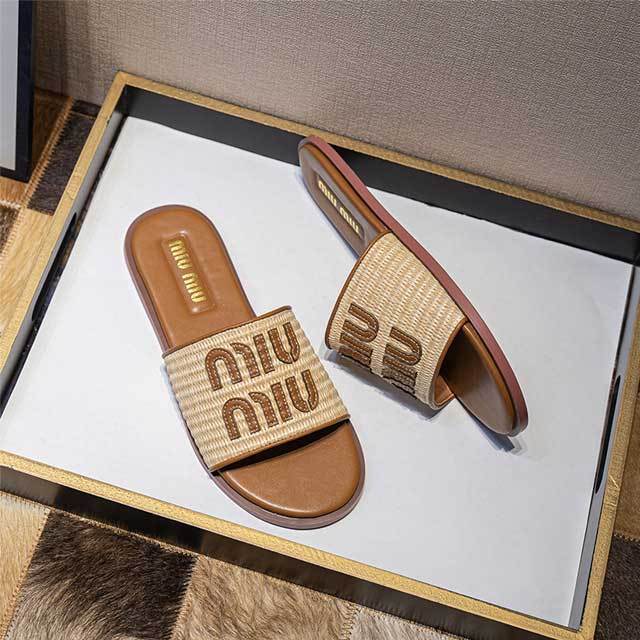 Fashion Braid Women Beach Slipper