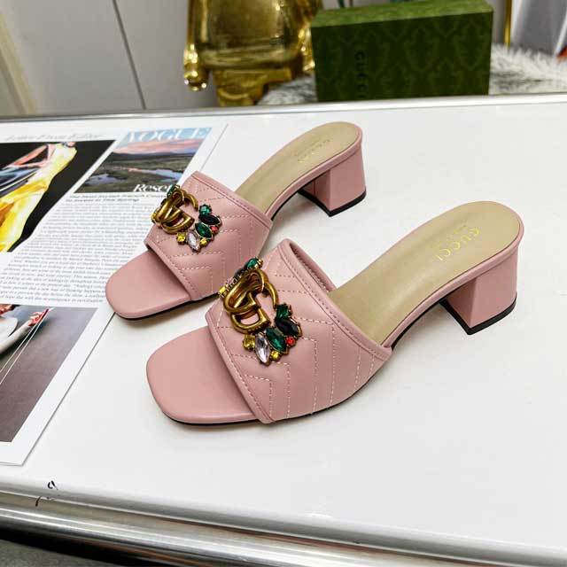 Diamond Fashion Women Chunky Sandals