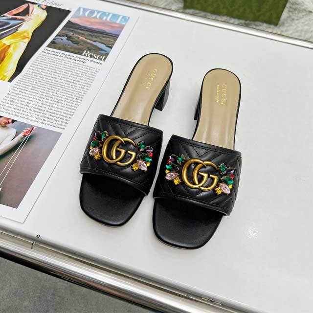 Diamond Fashion Women Chunky Sandals