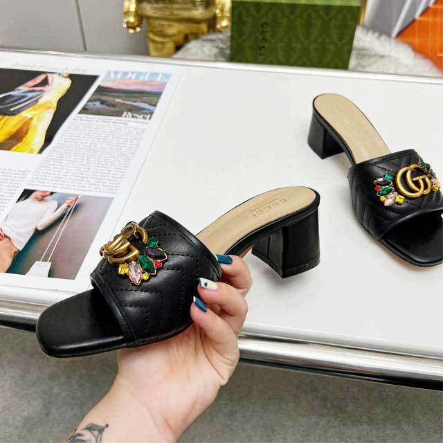 Diamond Fashion Women Chunky Sandals