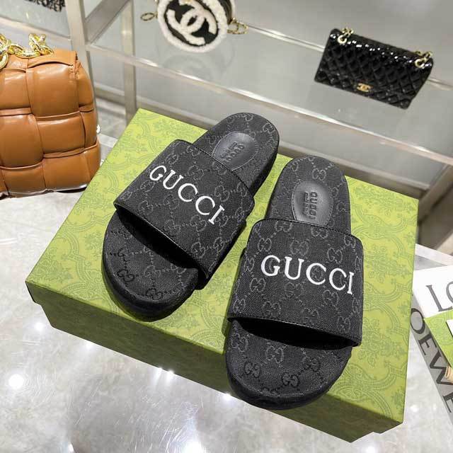 Embroidery Jacquard Thick-Soled Slipper