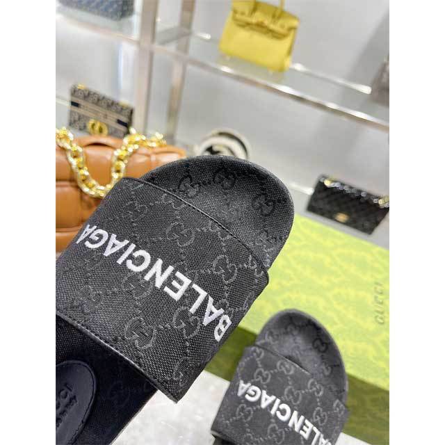 Fashion Embroidery Thick-Soled Slipper