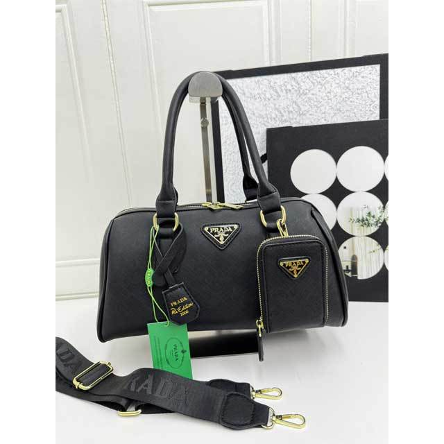 Fashion Logo Leather Fashion Crossbody Handbag