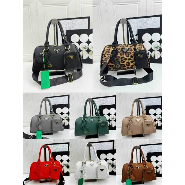 Fashion Logo Leather Fashion Crossbody Handbag