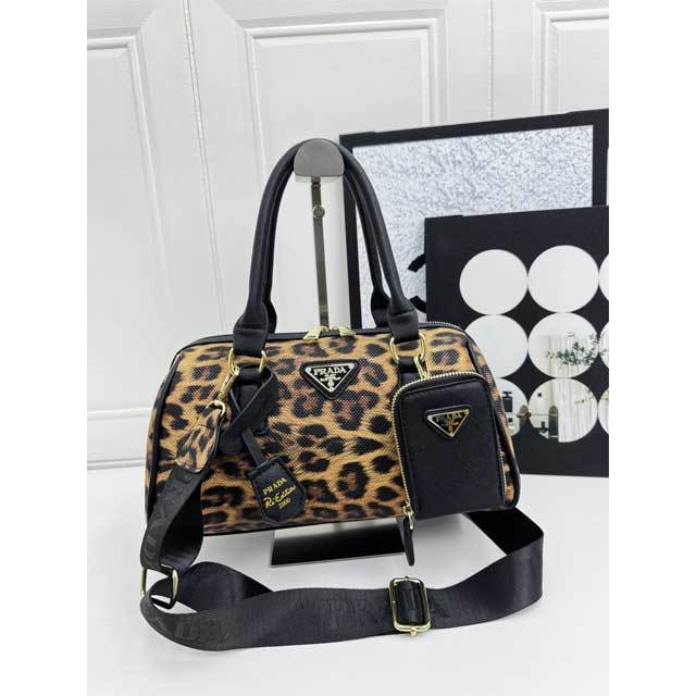 Fashion Logo Leather Fashion Crossbody Handbag