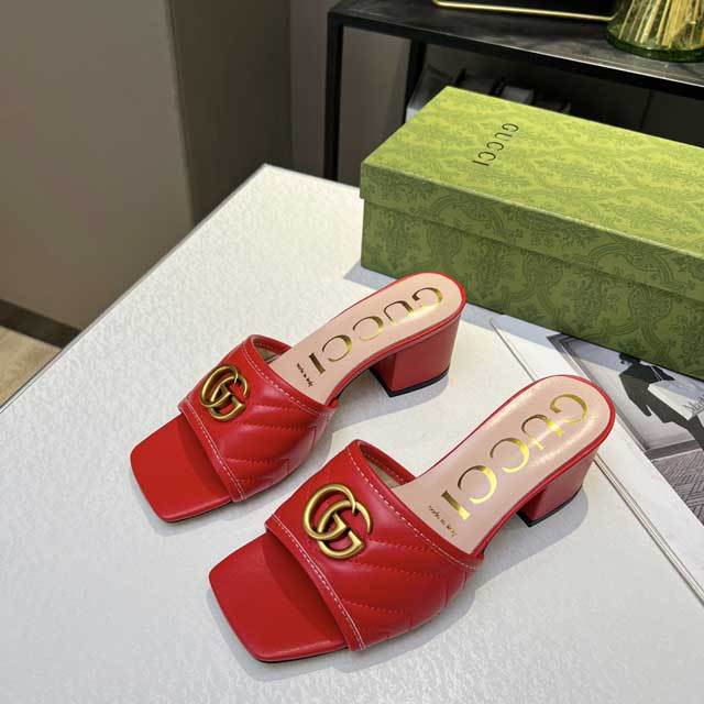Metal Logo Summer Chunky Sandals