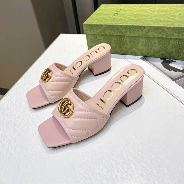 Metal Logo Summer Chunky Sandals