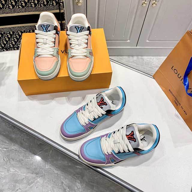Color Block Retro Unisex Sneakers