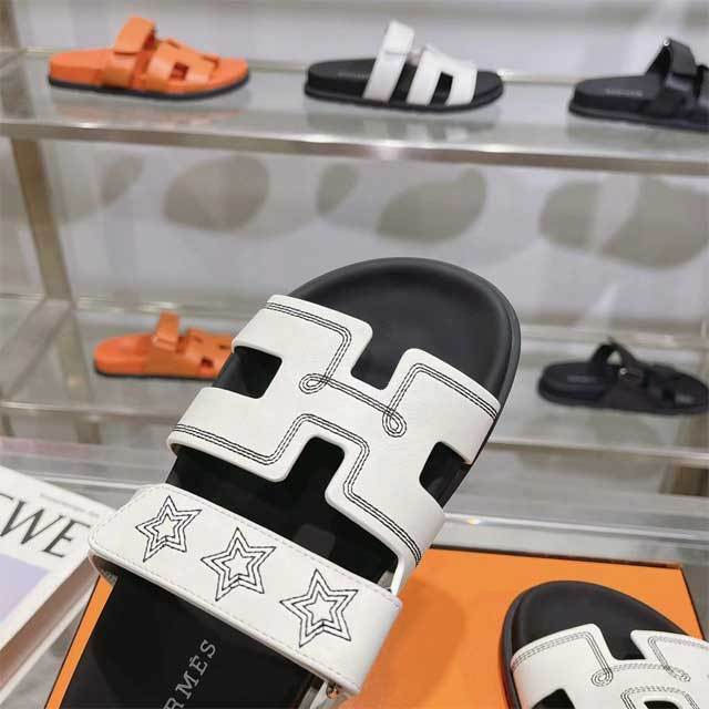Hollow Out Velcro Beach Slipper
