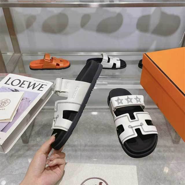 Hollow Out Velcro Beach Slipper