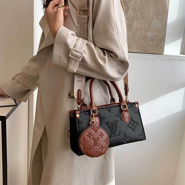Leather Embossing Fashion Crossbody Bag