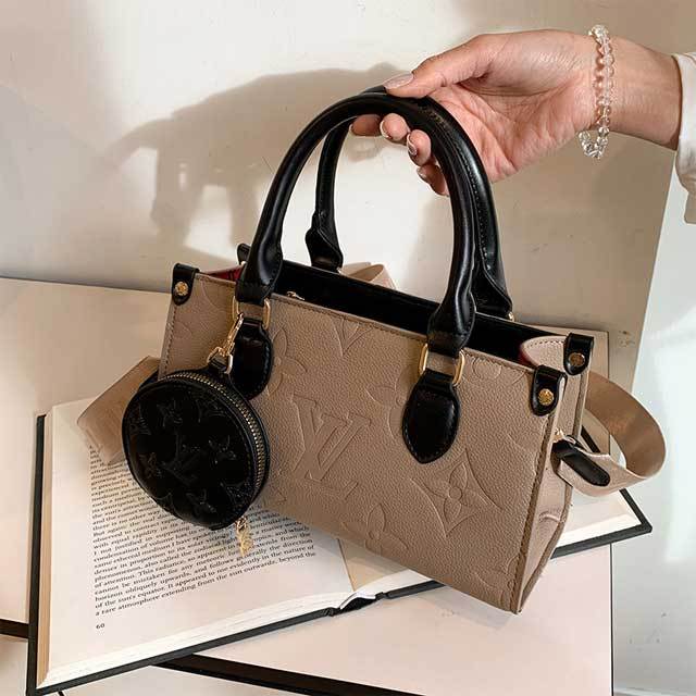 Leather Embossing Fashion Crossbody Bag