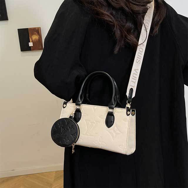 Leather Embossing Fashion Crossbody Bag