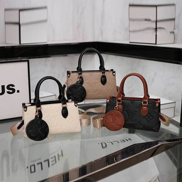 Leather Embossing Fashion Crossbody Bag