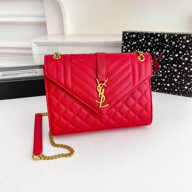 Metal Logo Leather Fashion Purses
