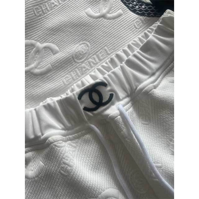 Rose Embellished Embossing Short Set
