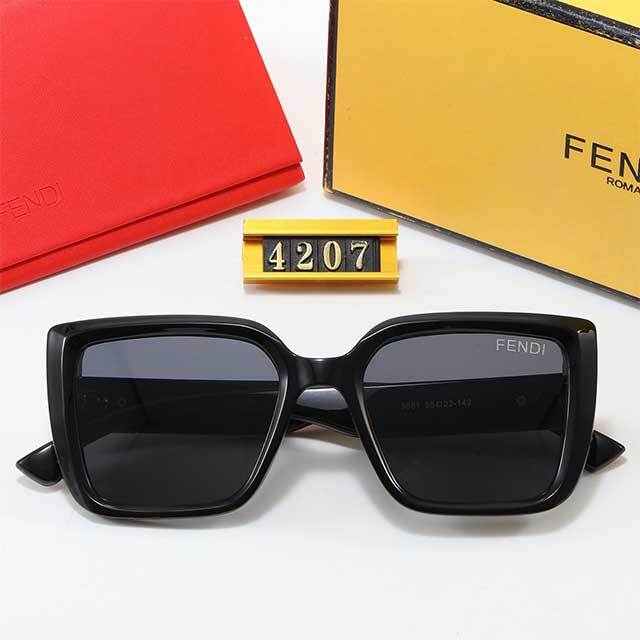 Retro Oversize Square Frame Luxury Sunglasses