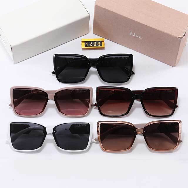 Luxury Fashion Large Frame Sunglasses