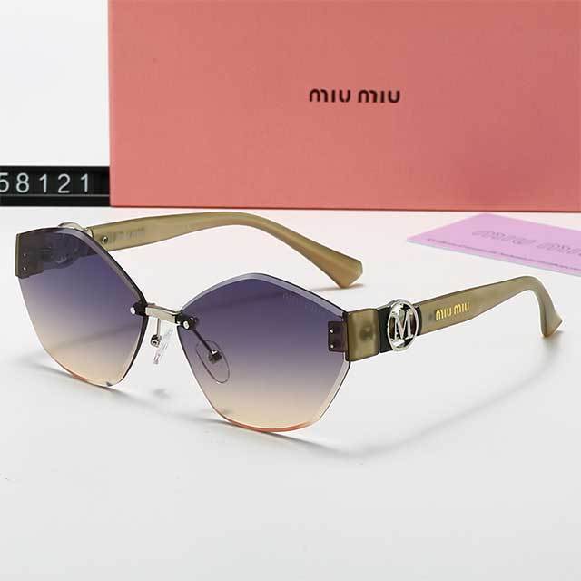 Irregular Frameless Luxury Sunglasses