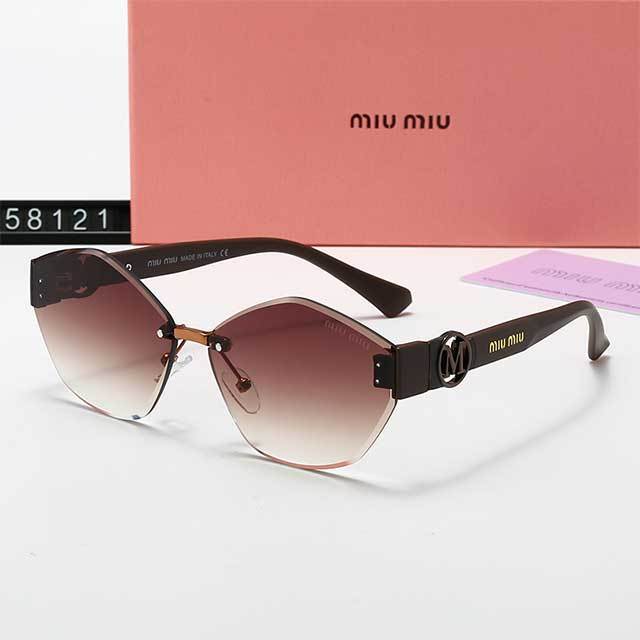 Irregular Frameless Luxury Sunglasses