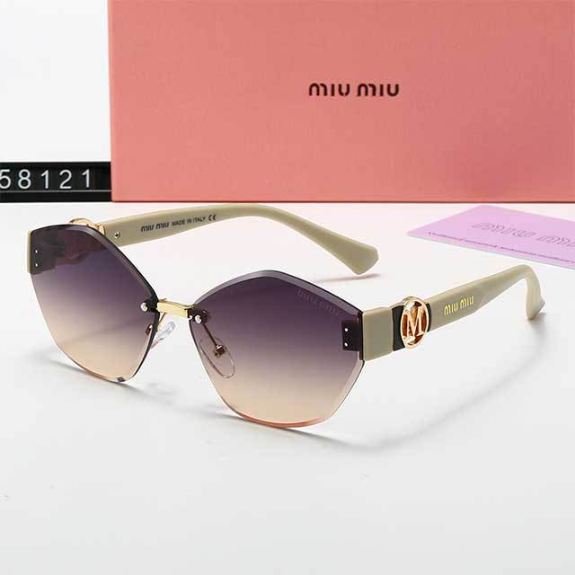 Irregular Frameless Luxury Sunglasses