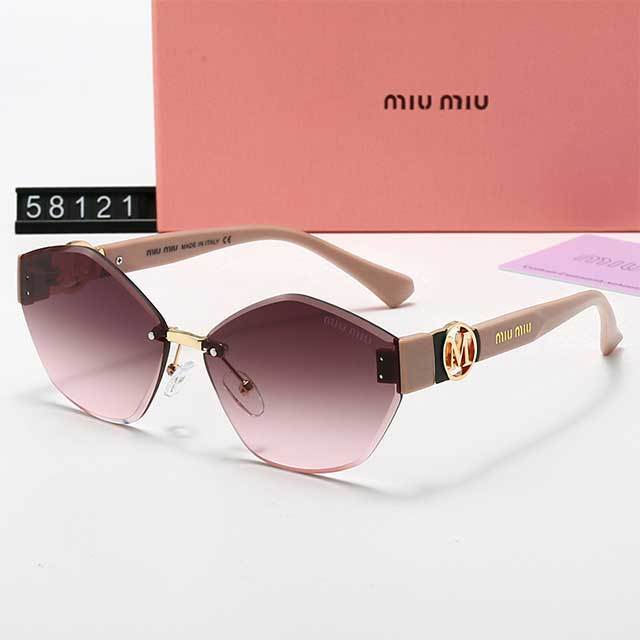 Irregular Frameless Luxury Sunglasses