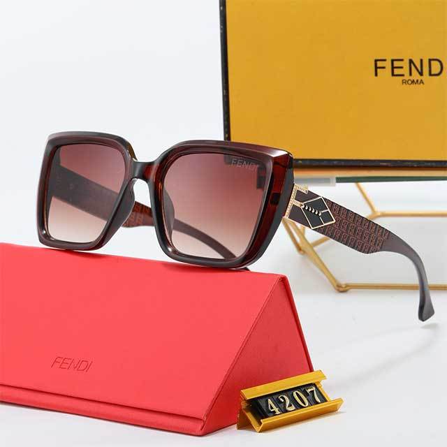 Retro Oversize Square Frame Luxury Sunglasses