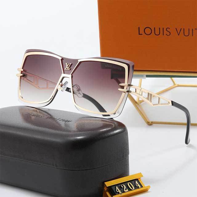 Metal Frame Rimless Large Square Glasses