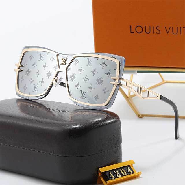 Metal Frame Rimless Large Square Glasses