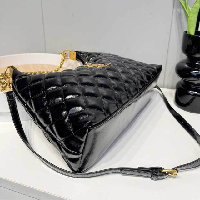 Metal Logo Leather Fashion Crossbody Bag