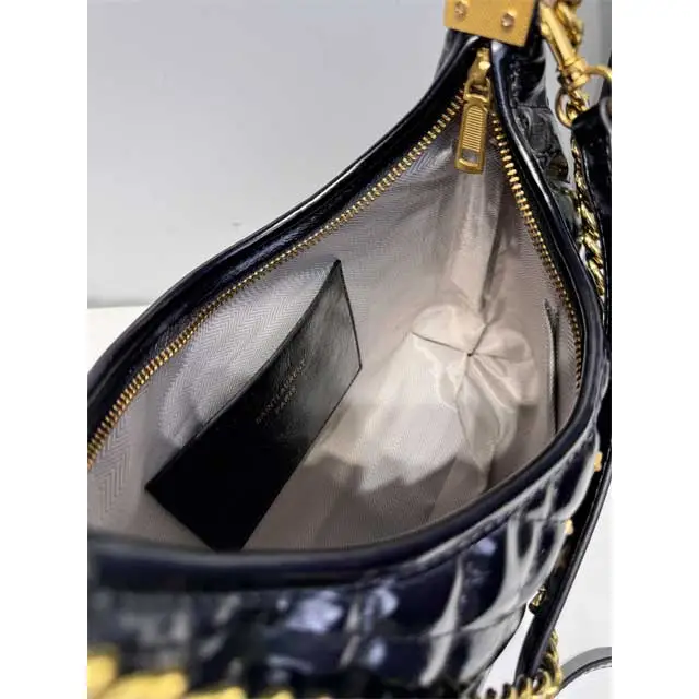 Metal Logo Leather Fashion Crossbody Bag