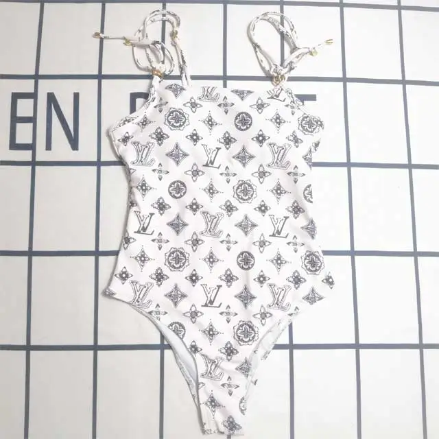 Printed Backless Women Swimwear
