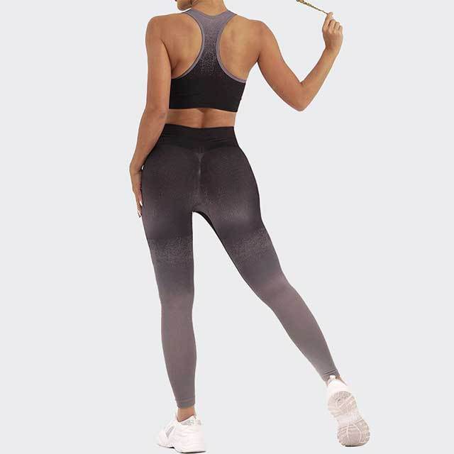 High Elastic Sportswear Tank Top Skinny Legging Set