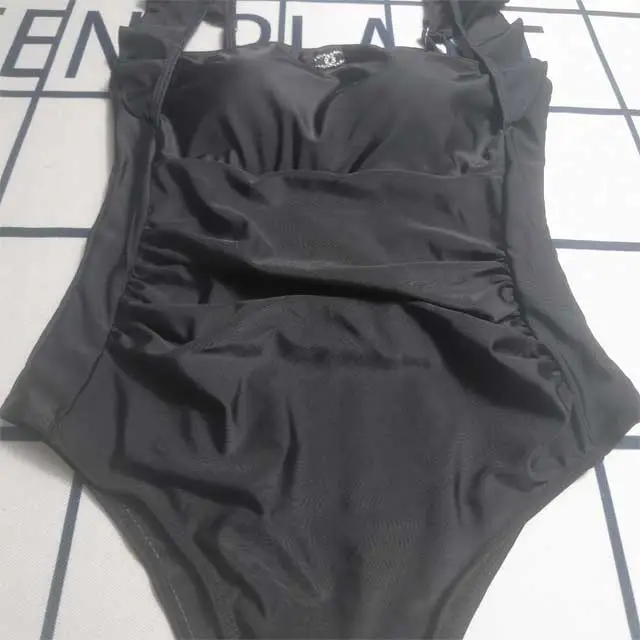Strappy Backless One Piece Swimwear