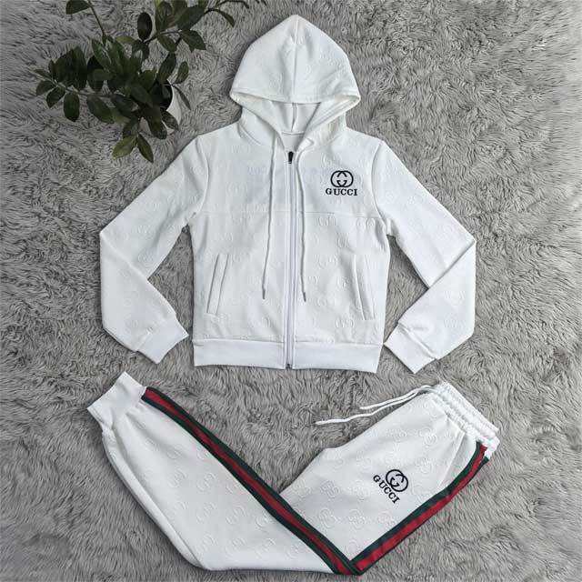 Striped Fashion Hooded Jogging Suit