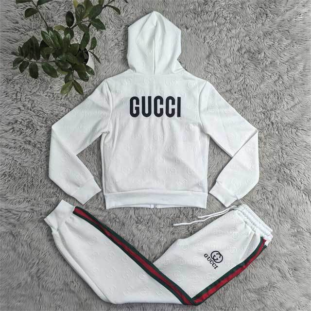Striped Fashion Hooded Jogging Suit
