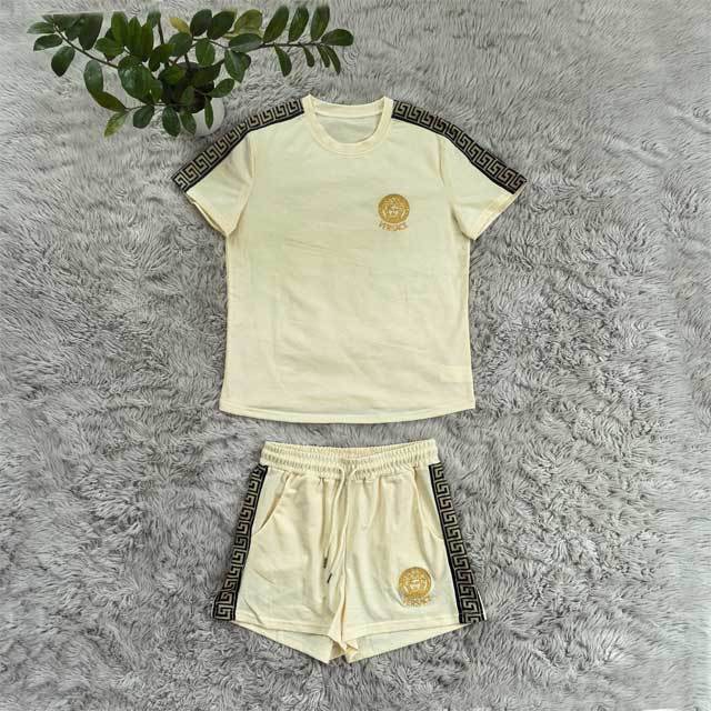 Embroidery Fashion Casual Short Set