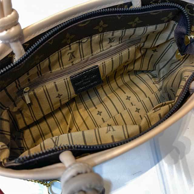 Fashion Print Leather Crossbody Handbag