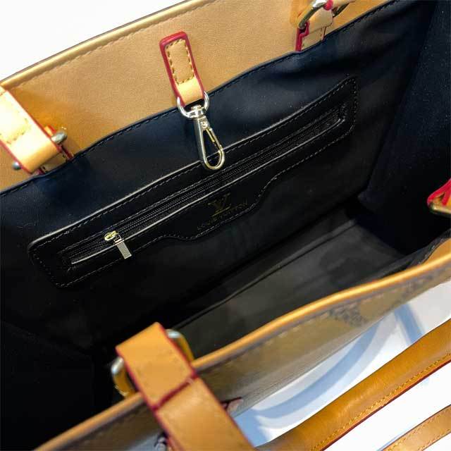 Leather Printed Fashion Women Handbag
