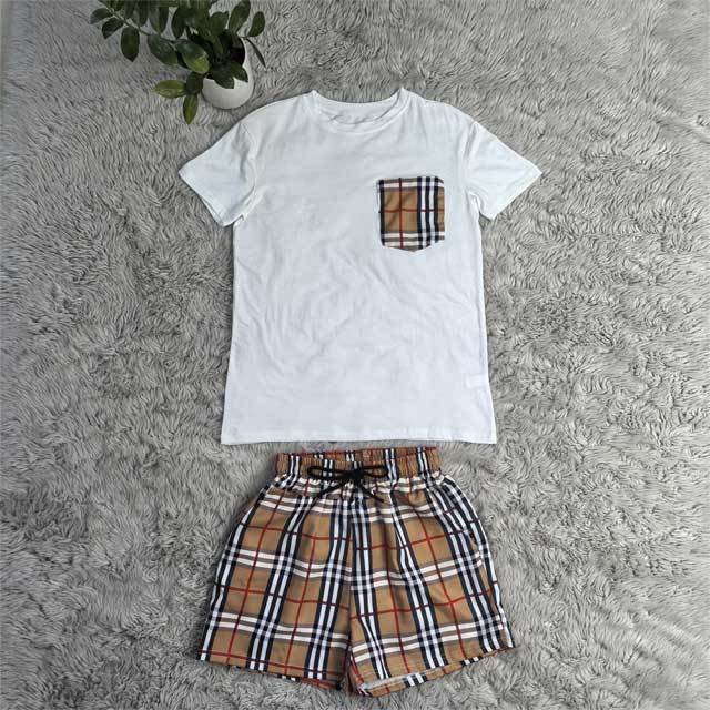 Plaid Print Women Casual Short Set