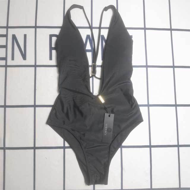 Fashion Deep V One Piece Swimwear