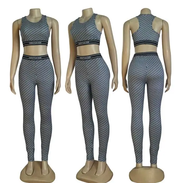 Printed Skinny Casual Jogging Suit