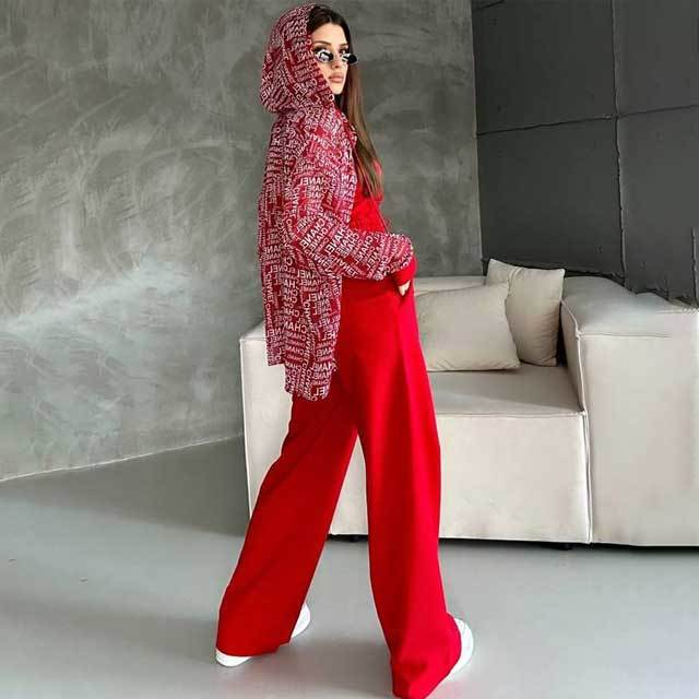 Fashion Printed Hooded Sun Protection Jacket