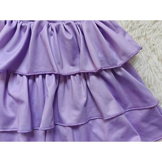 Deep V Neck Printed Crop Top Ruffled Short Set