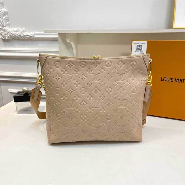 Embossing Fashion Leather Crossbody Handbag