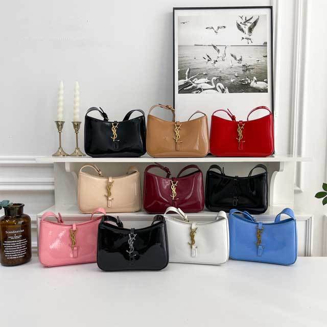 Metal Logo Leather Fashion Women Purses