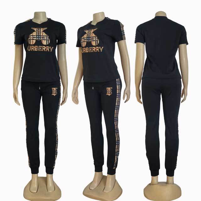 Plaid Print Women Casual Tracksuit