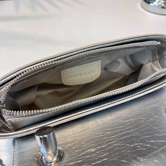 Chained Leather Crossbody Purses